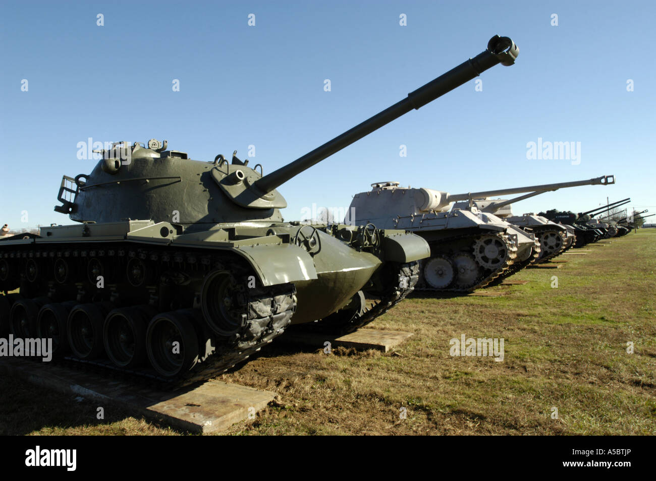 Historische Panzer Aberdeen Proving Ground Maryland Stockfoto