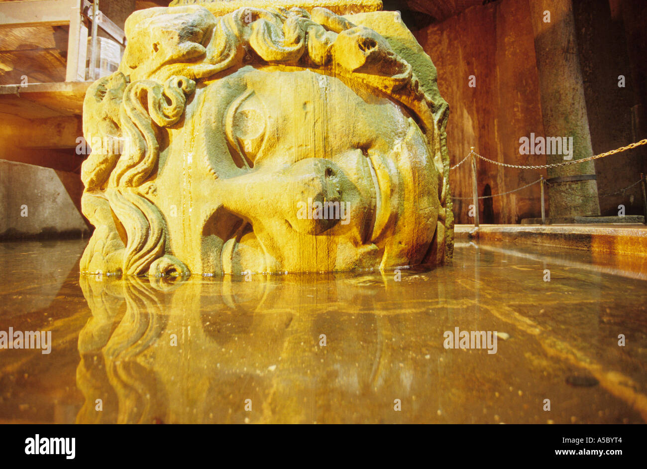 Istanbul, Yerebatan Sarayi, byzantinische Zisternen Stockfoto