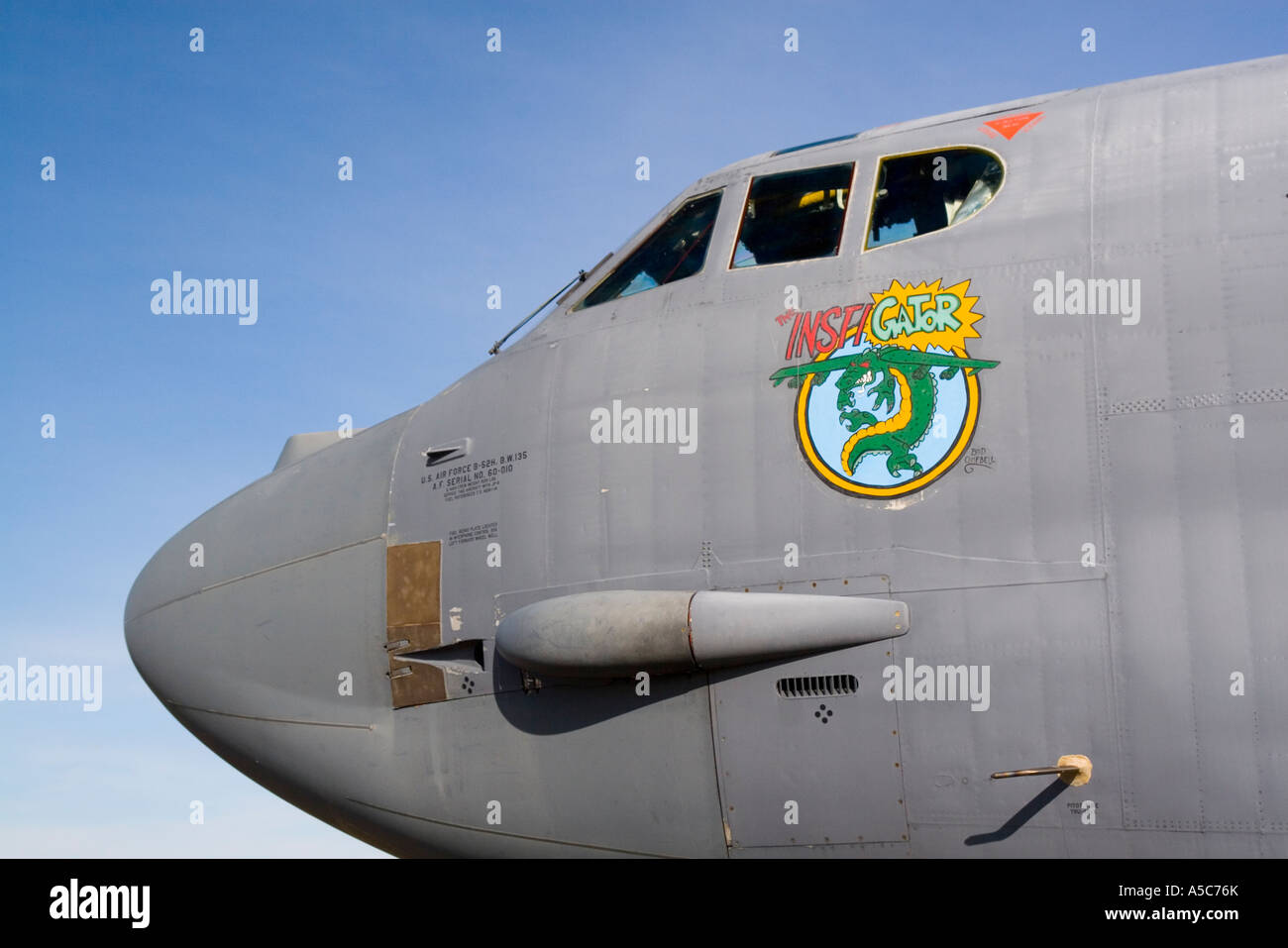 Boeing B-52 Stratofortress strategische Teppich und nukleare bomber Stockfoto