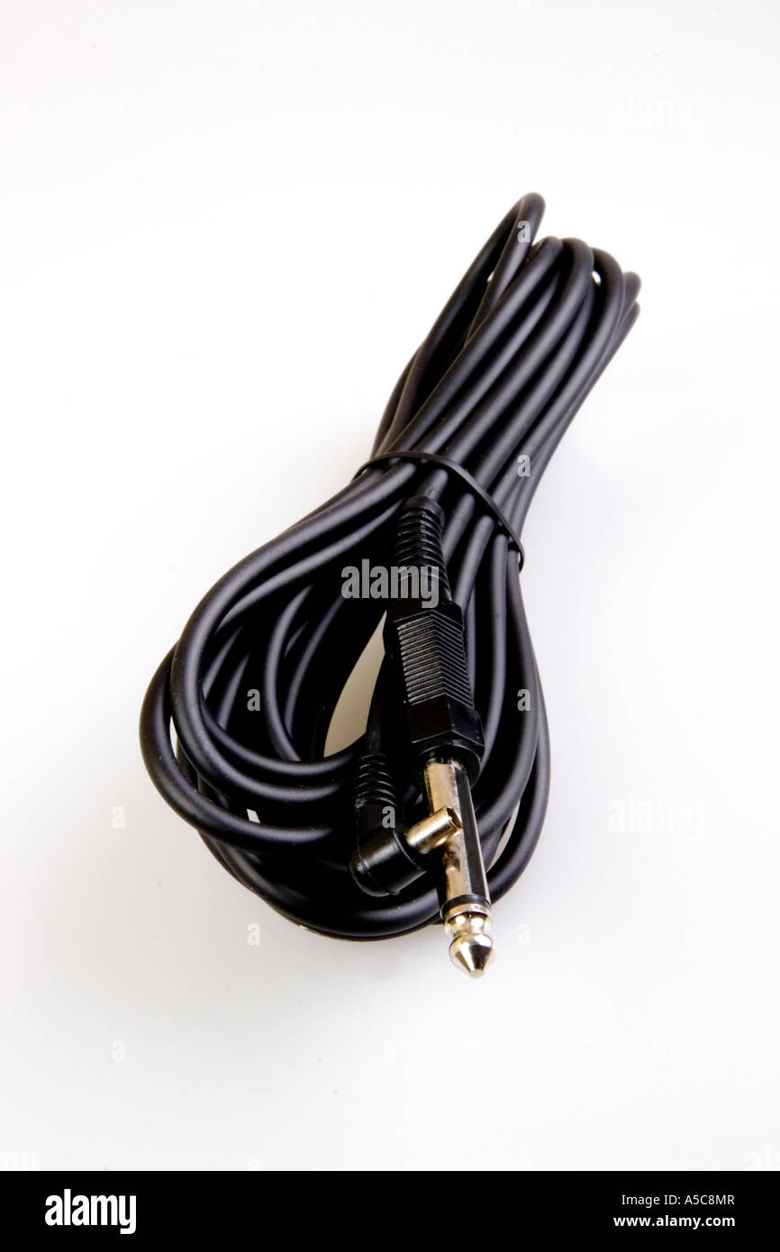 Elektrische Kabel Stockfoto