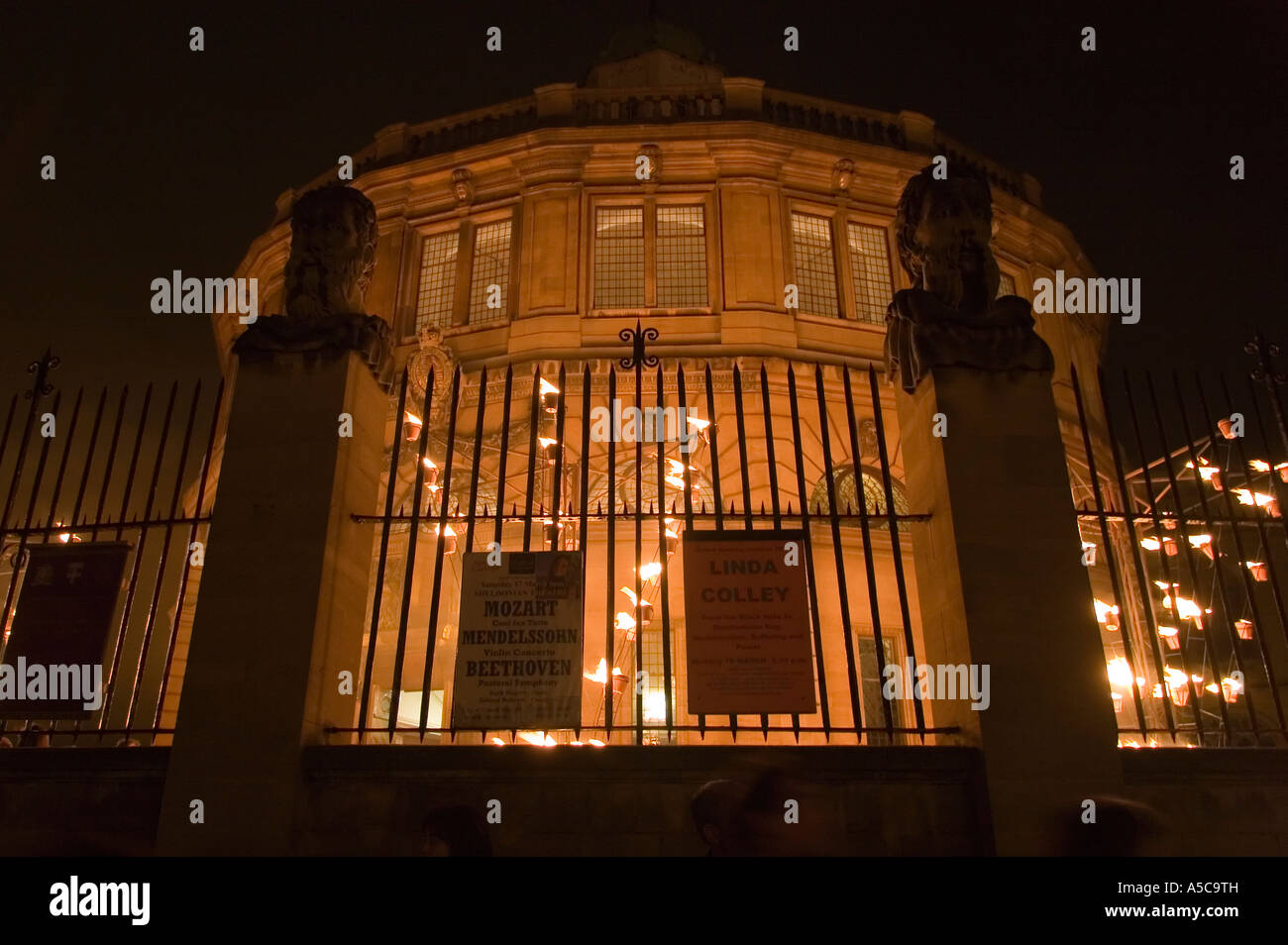 Luminox-Festival in Broad Street Oxford 11 - Das Sheldonian Stockfoto