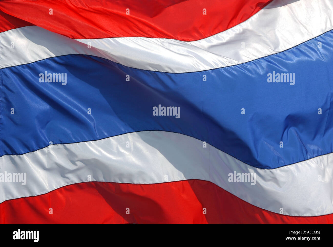 Wehende Flagge Thailand Stockfoto