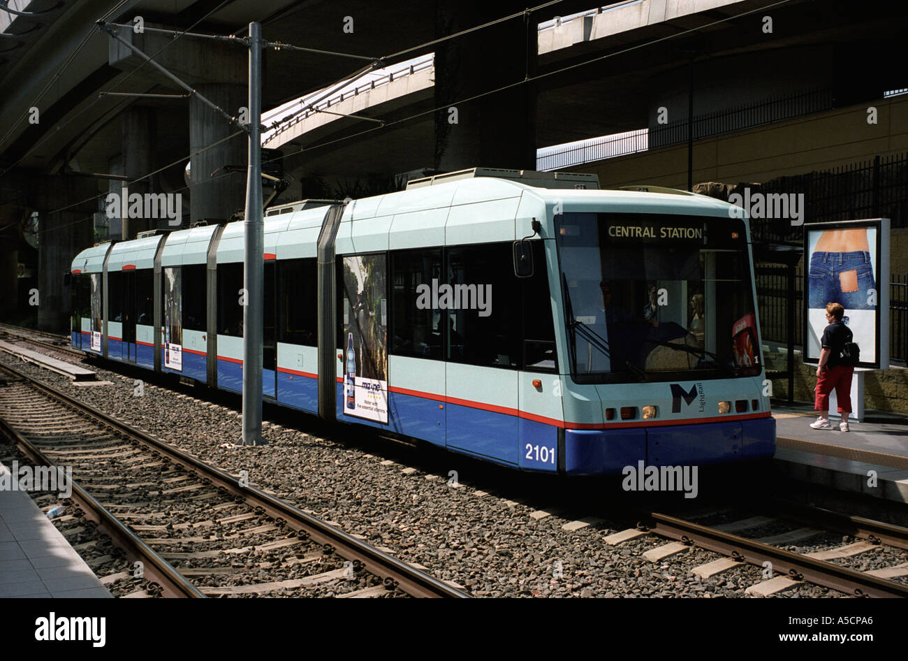 Fischmarkt von Sydney Metro station Stockfoto