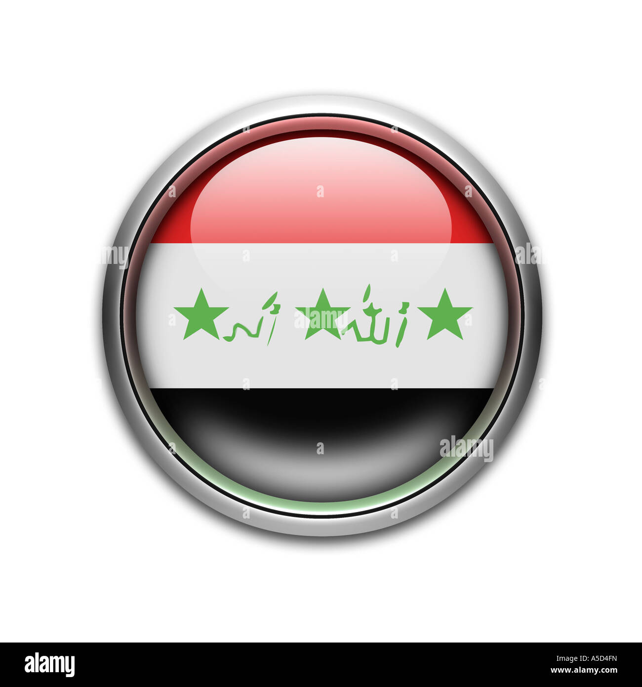 Flag of iraq Ausgeschnittene Stockfotos und -bilder - Alamy