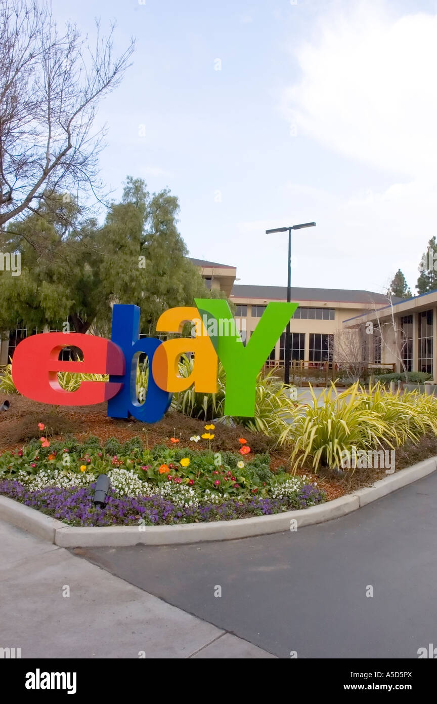 EBay-Hauptsitz in San Jose Kalifornien Stockfoto