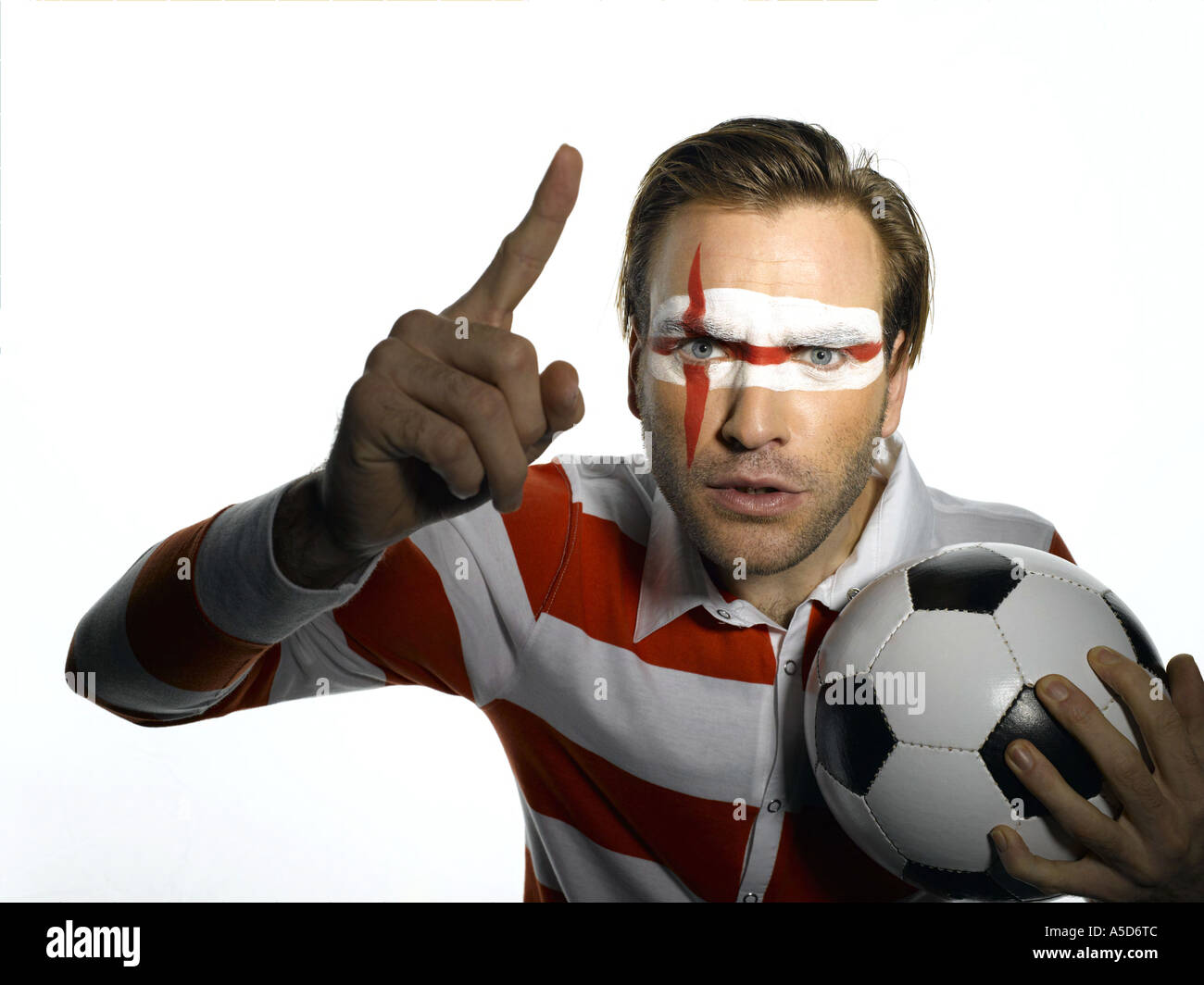 Männlichen Fußball Fsn aus Großbritannien Stockfoto