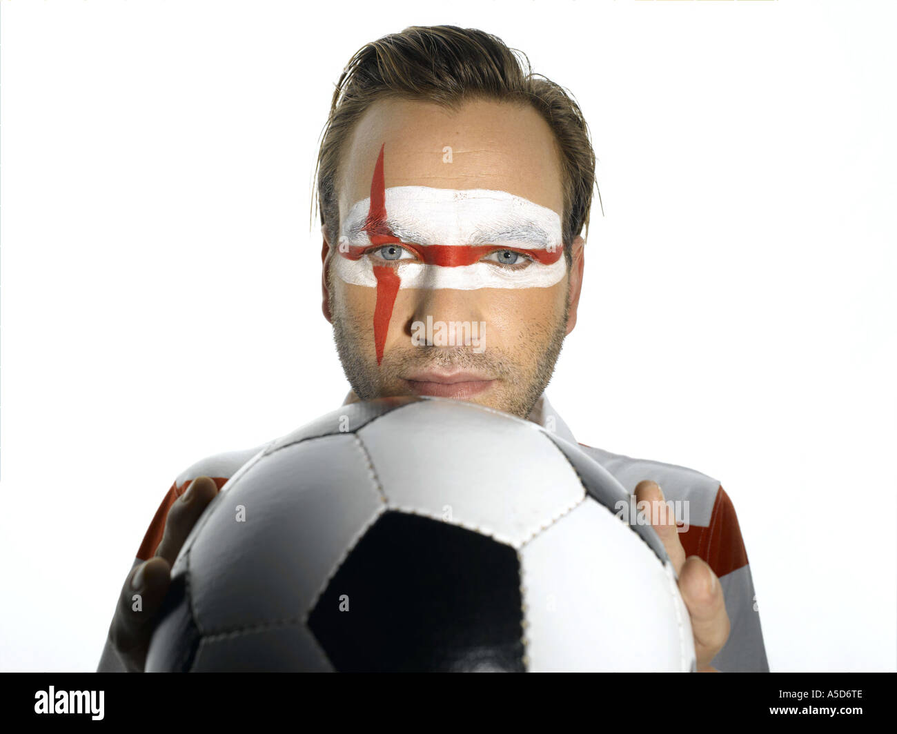 Männlichen Fußball Fsn aus Großbritannien Stockfoto