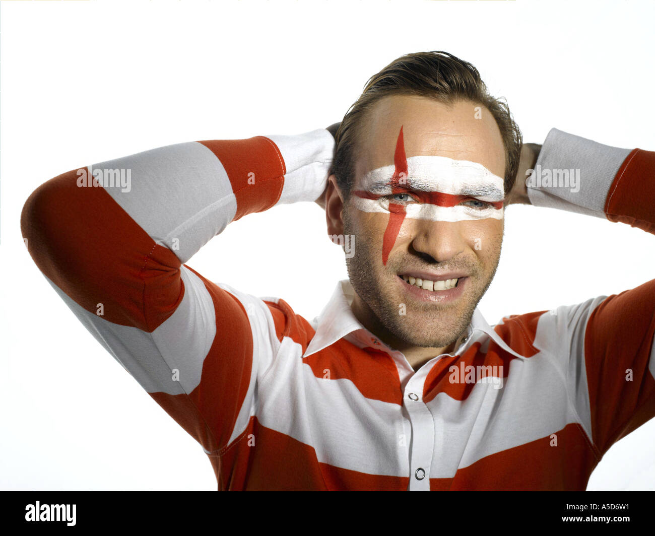 Männlichen Fußball Fsn aus Großbritannien Stockfoto