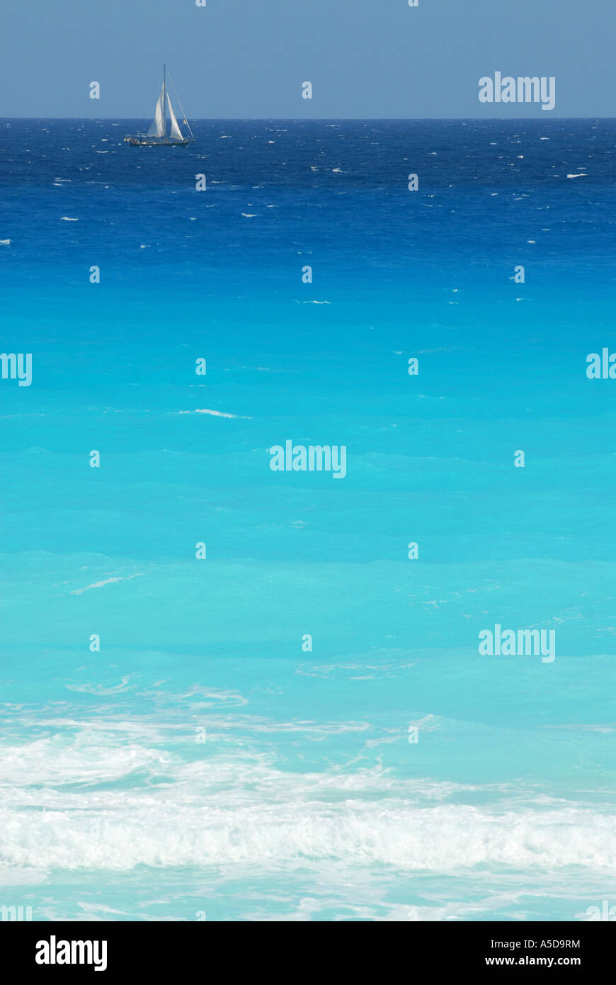 Playa Marlin Teil von Long Beach in Cancun Yucatan Halbinsel Mexiko Stockfoto