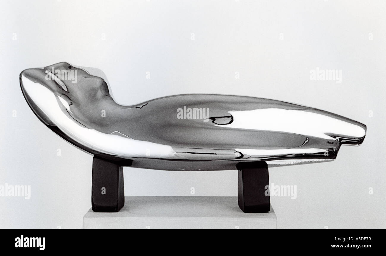 Skulptur von ukrainischen kubistische Bildhauer Alexander Archipenko Stockfoto