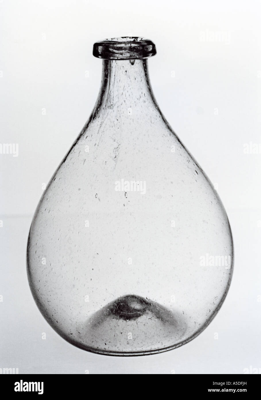 Späten siebzehnten Jahrhundert spanische Flasche Stockfoto