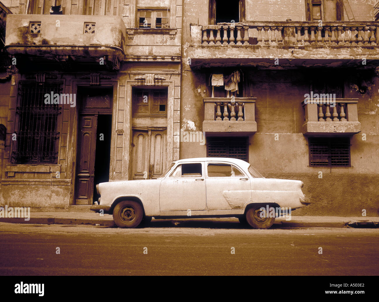 1950er Jahre Auto in Havanna Kuba Stockfoto