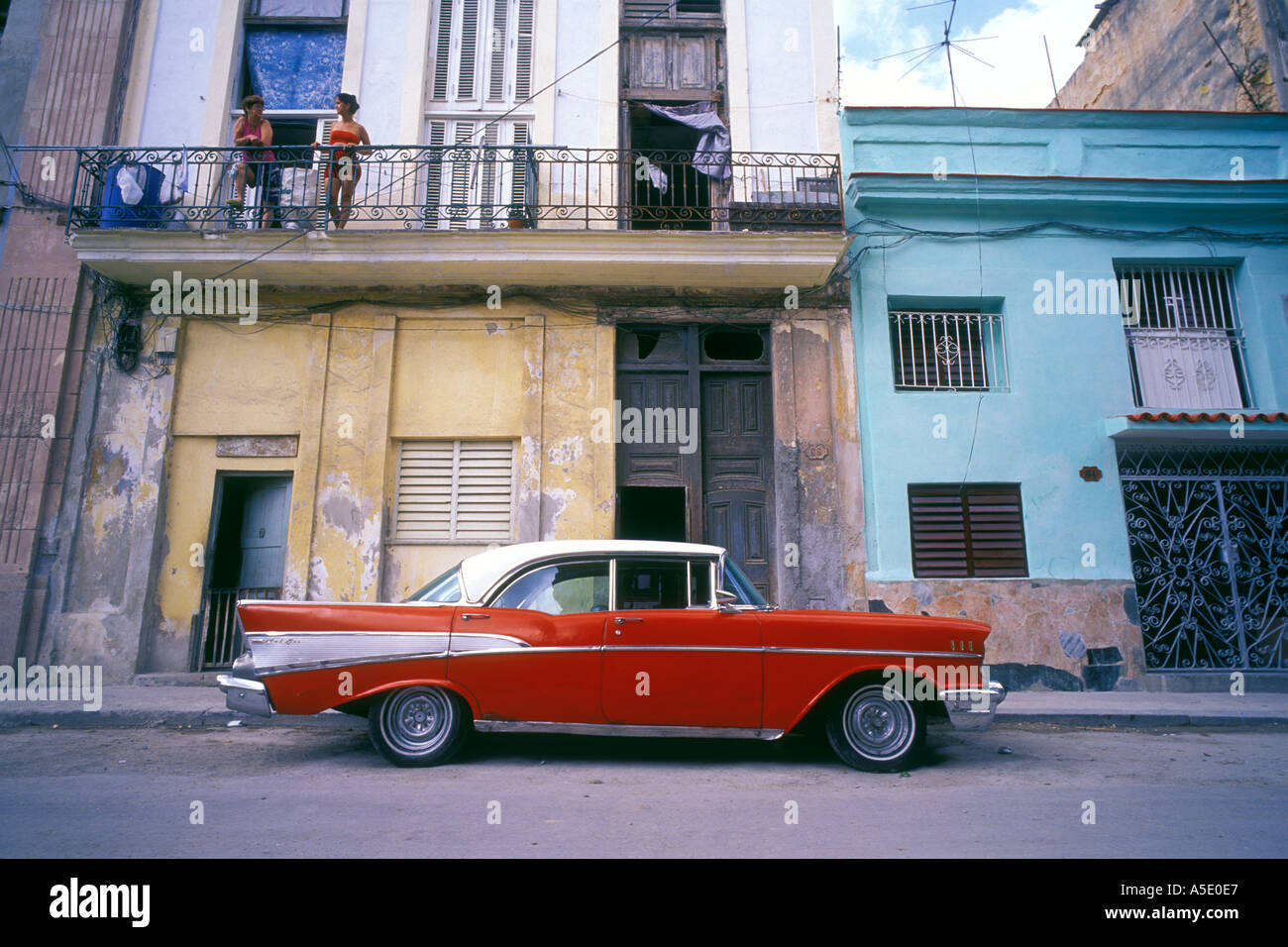 1950er Jahre Auto in Havanna Kuba Stockfoto