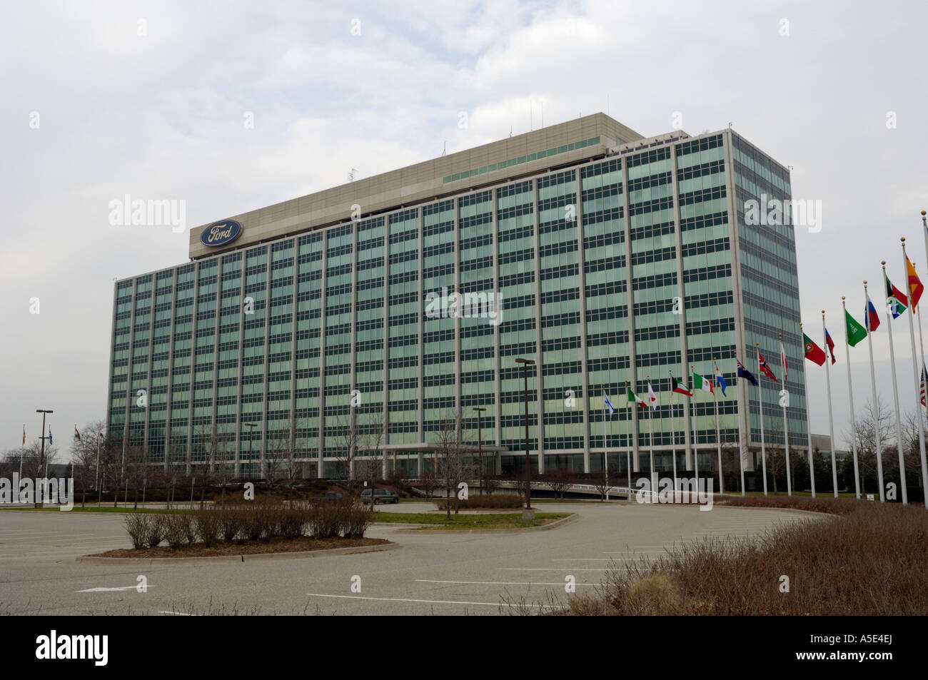 Welthauptquartier der Ford Motor Company in Dearborn, Michigan Stockfoto