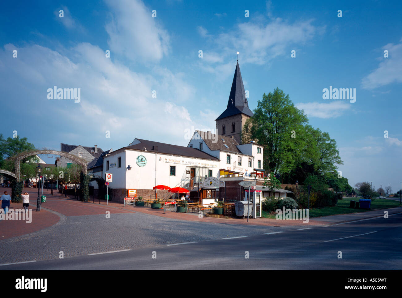 Monheim/Rhein, Altstadt, Altes Zollhaus Stockfoto