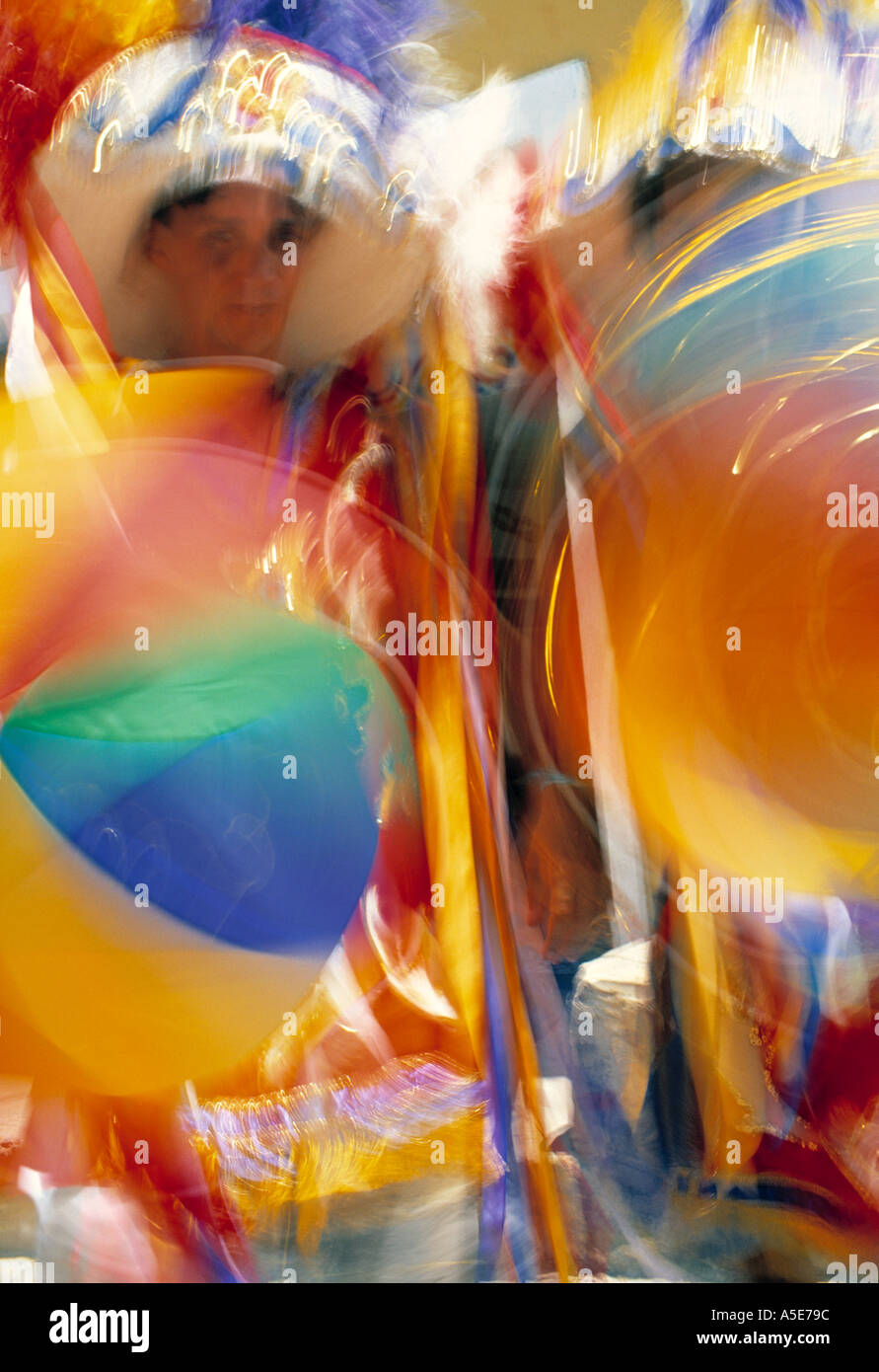 Karneval Olinda Nr Recife Brasilien Stockfoto