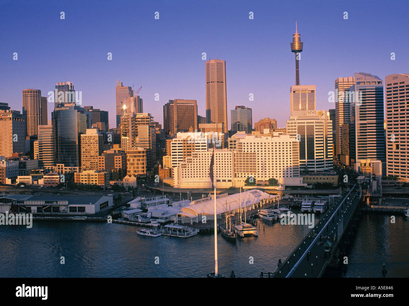 Central Business District-Sydney-Australien Stockfoto