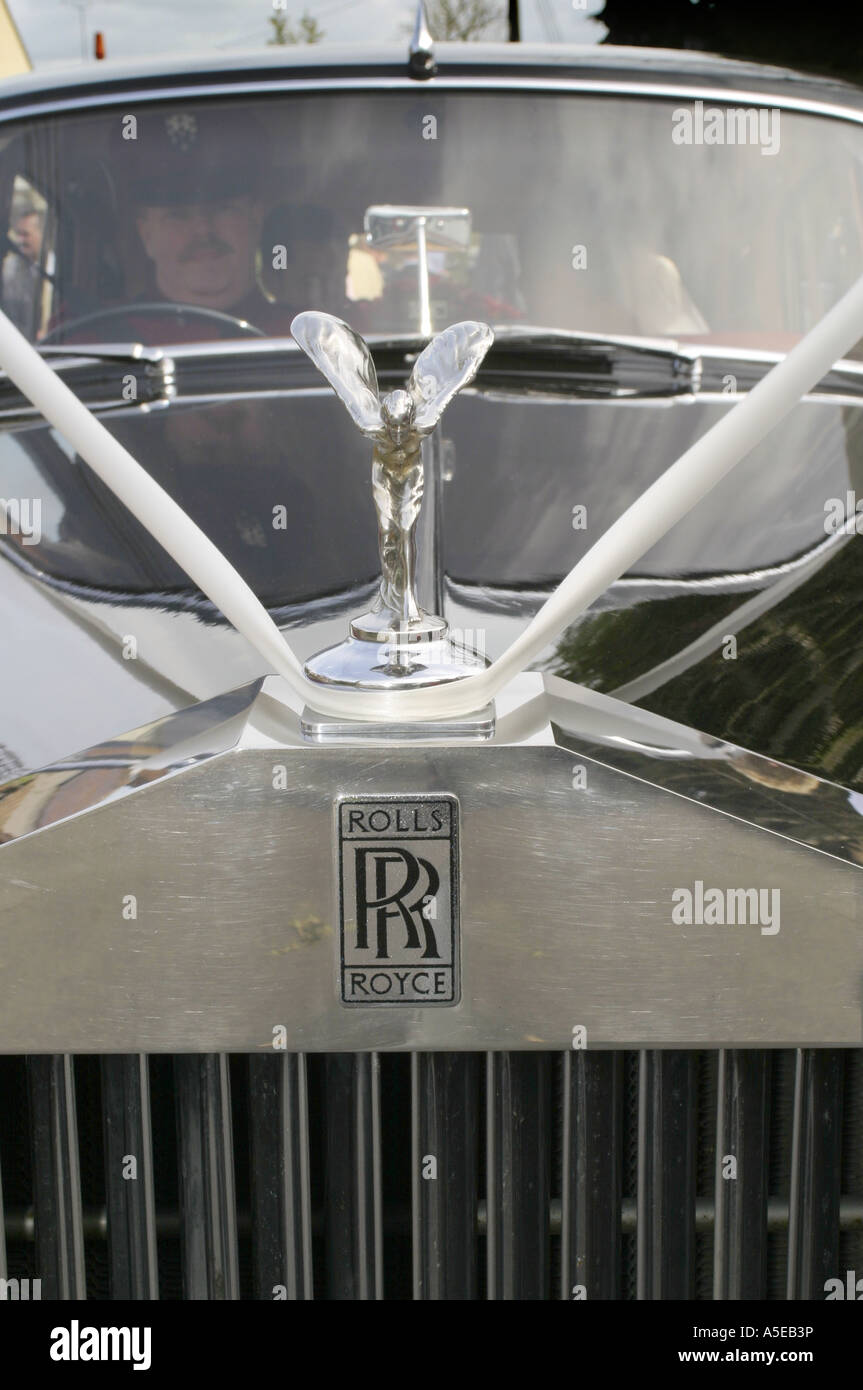Hochzeitsauto Rolls-Royce, Stockfoto