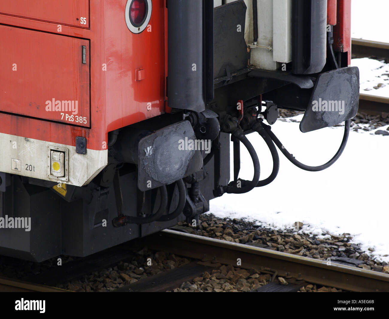 Detail-waggon Stockfoto