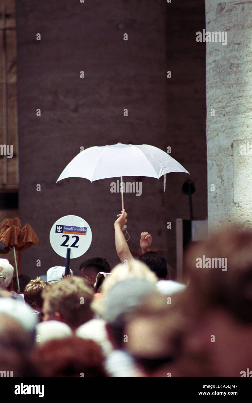 Reiseleiter im Vatikan, Rom Stockfoto