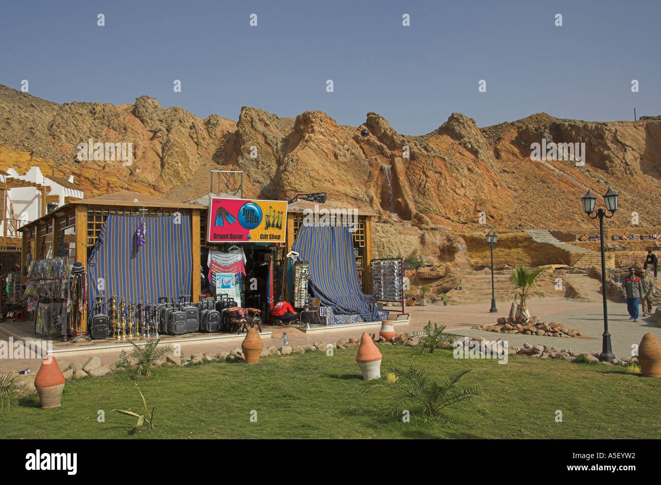 Tourist Shop, Old Sharm Scharm El-Scheich, Ägypten Stockfoto