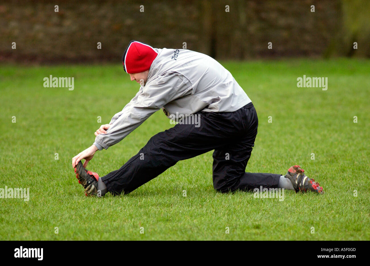 Walisische professionelle Rugby-Spieler Stephen Jones aus Wales und Llanelli Scarlets RFC Stockfoto
