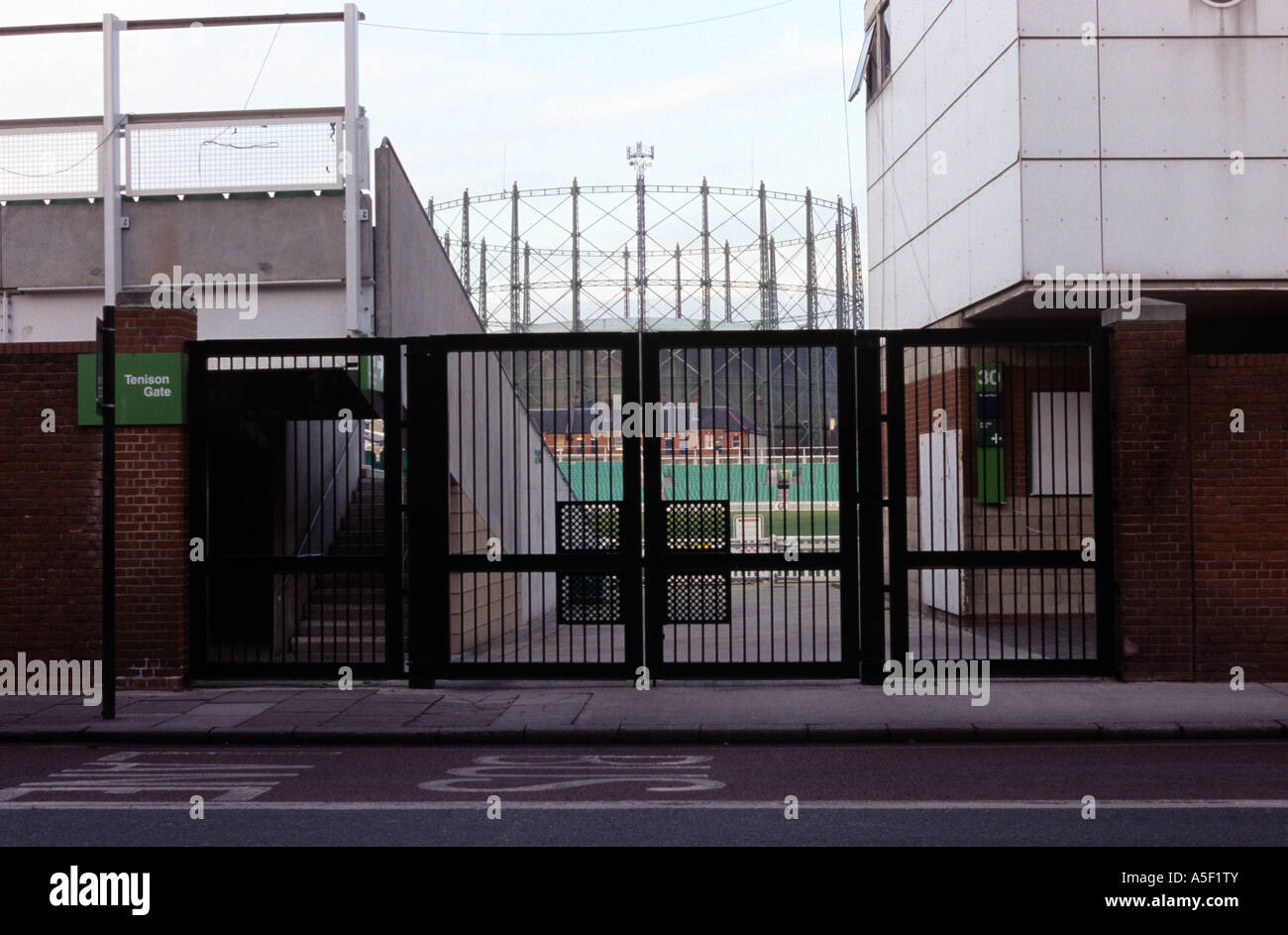 Eines der Tore des Herrn s Cricket Ground in London Stockfoto