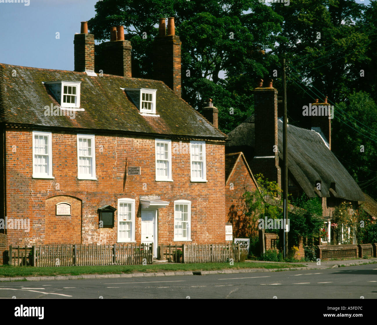 England Jane Austen s Haus Stockfoto