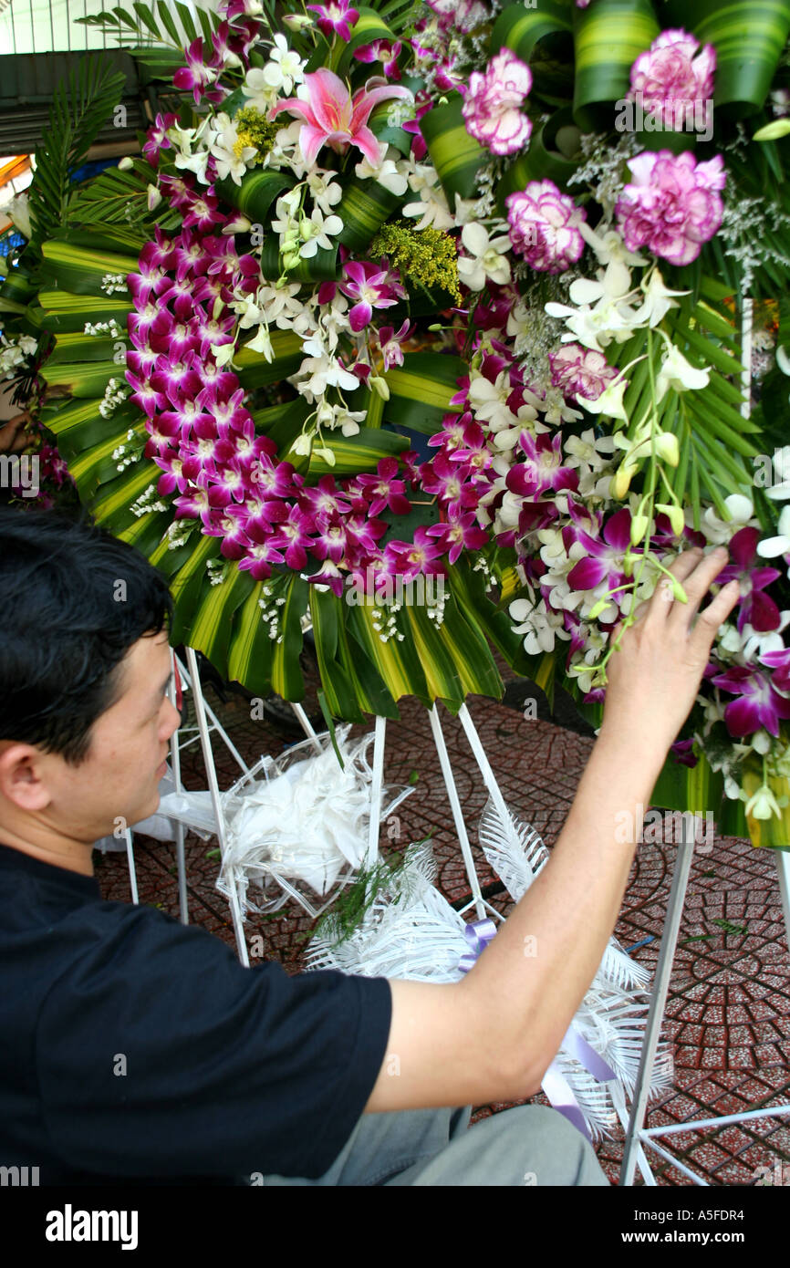 Saigon-Florist Stockfoto