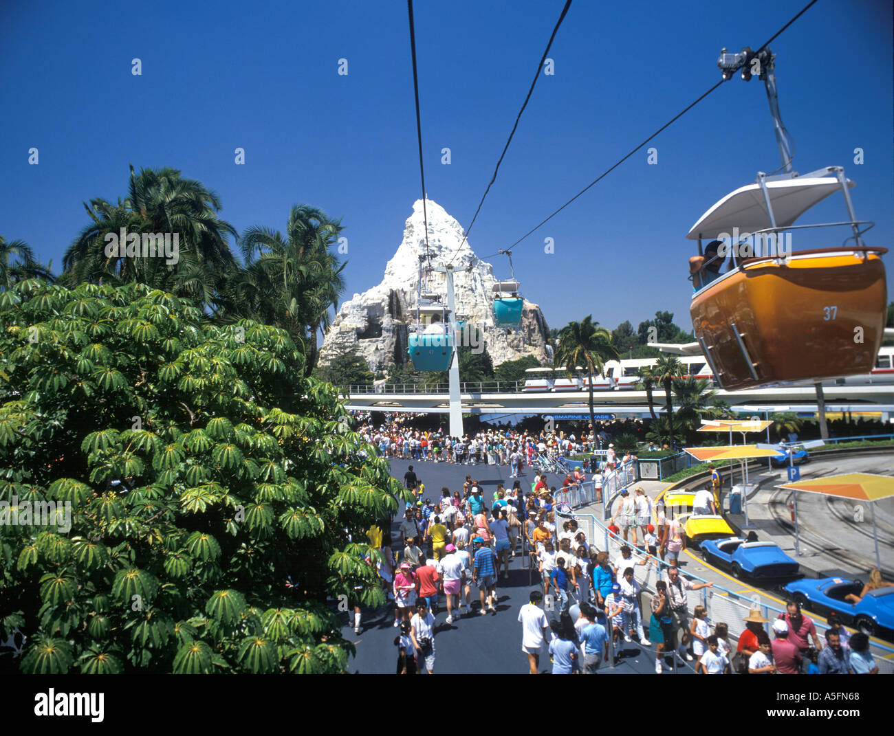 Disneyland in Anaheim, Kalifornien Stockfoto