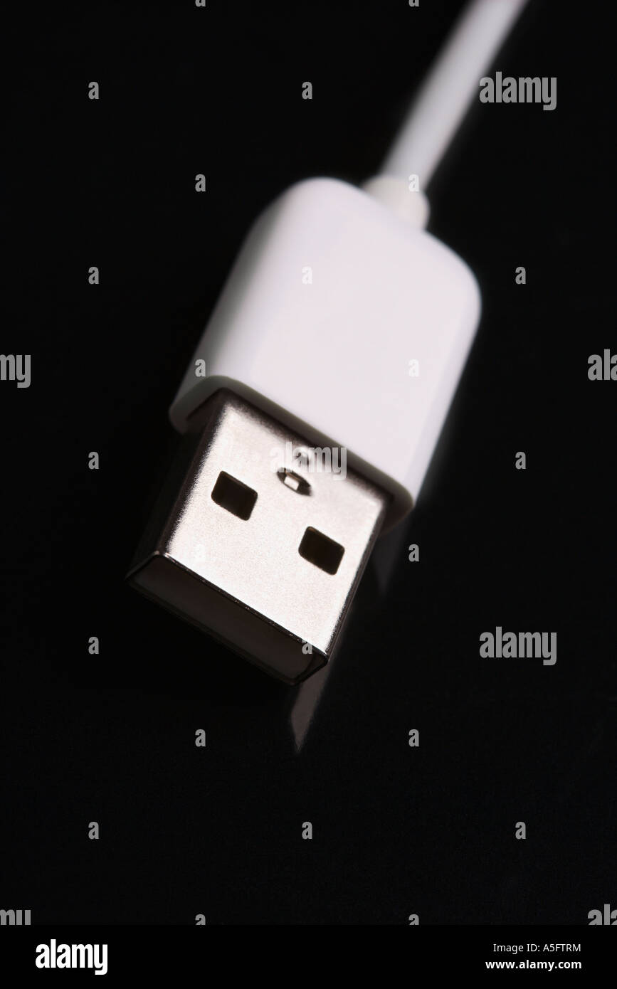 FireWire-Kabel Stockfoto