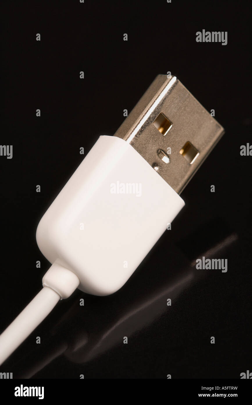 FireWire-Kabel Stockfoto