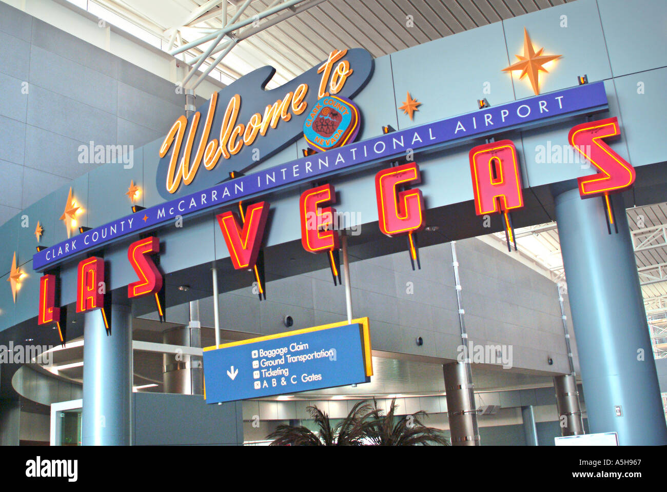 McCarran International Airport Stockfoto