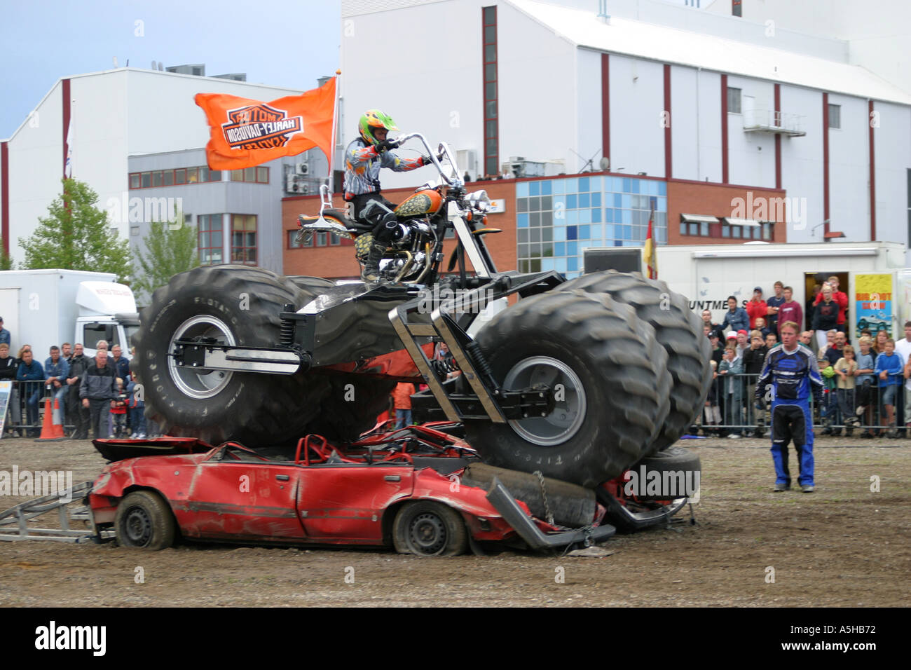 Das Grosste Harley Davidson Motorrad Der Welt Stockfotografie Alamy