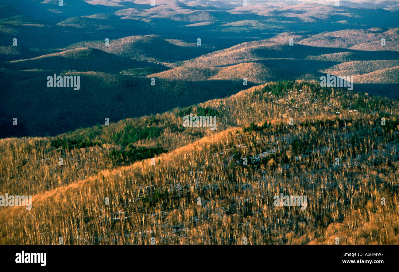 Landschaft des Adirondac Stockfoto