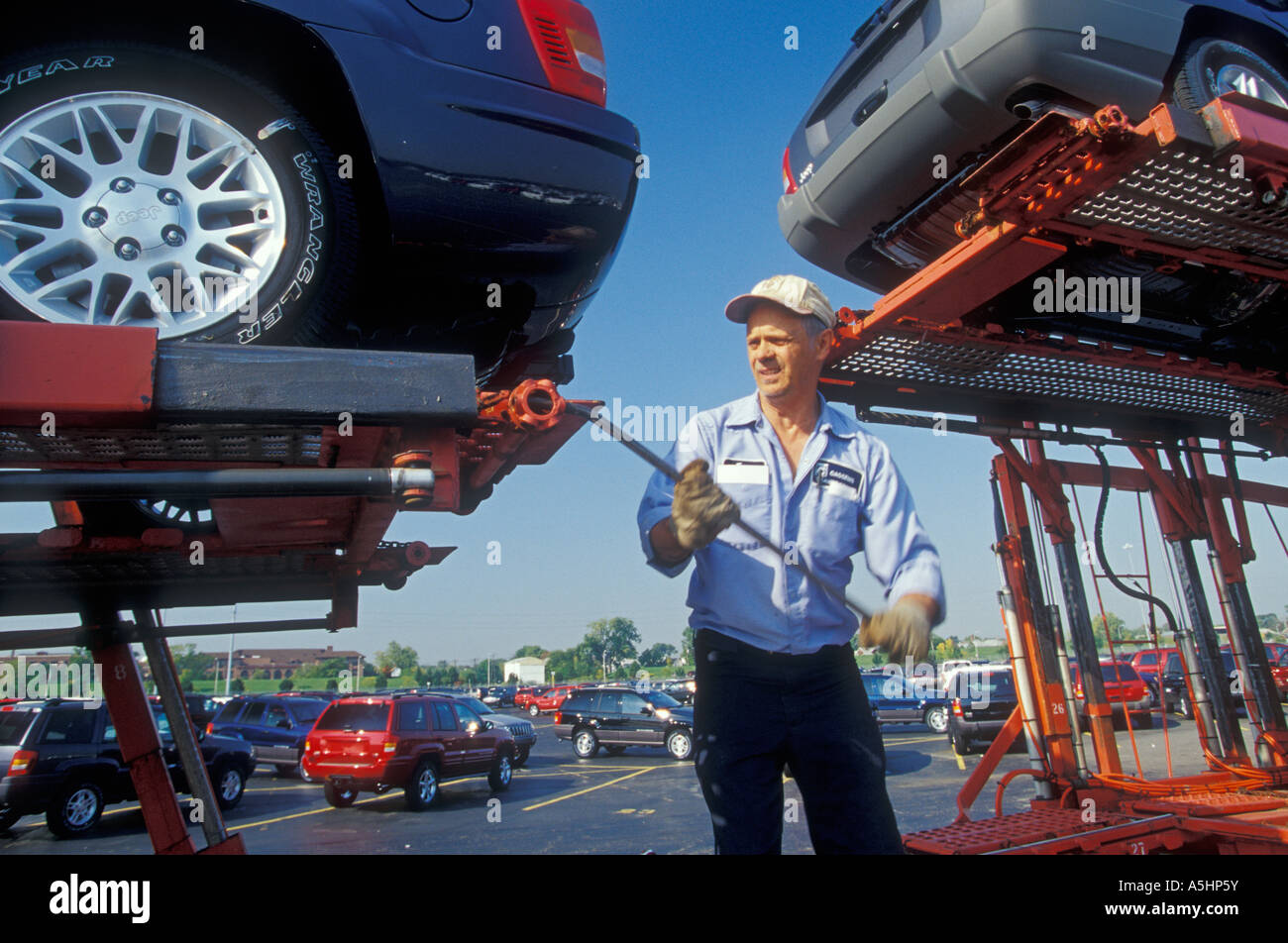 Carhauler Stockfoto