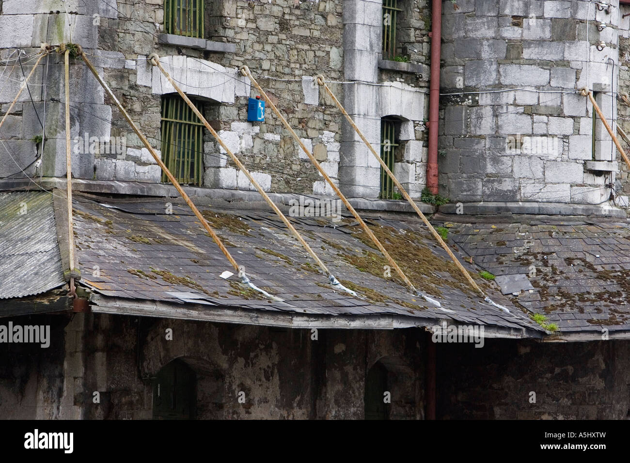 Die Kork-Zolllager am Custom House Quay Stadt Cork Irland Januar 2007 Stockfoto