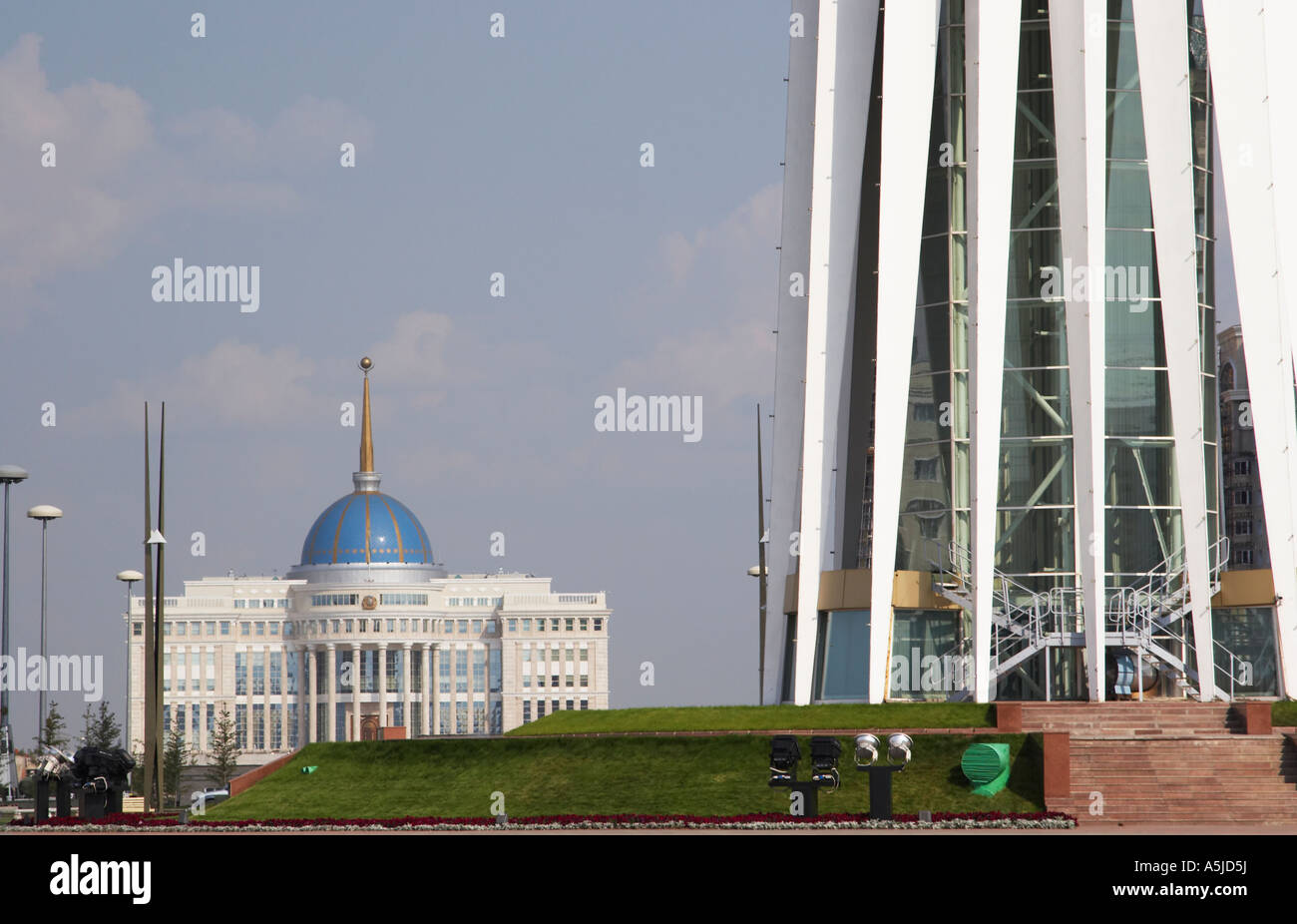 Präsidenten-Palast, Astana Stockfoto