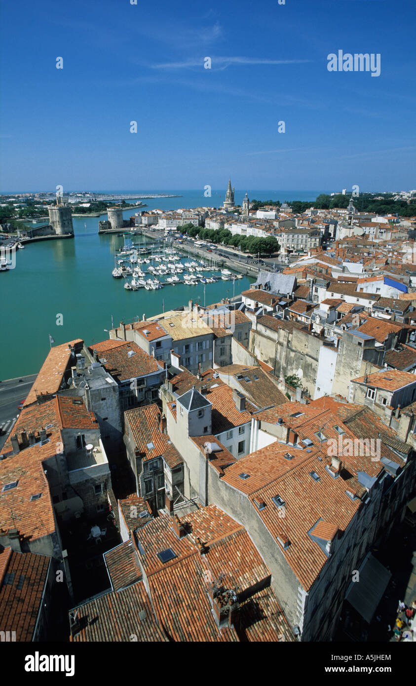 La Rochelle. Der Hafen. Poitou-Charentes. Frankreich Stockfoto