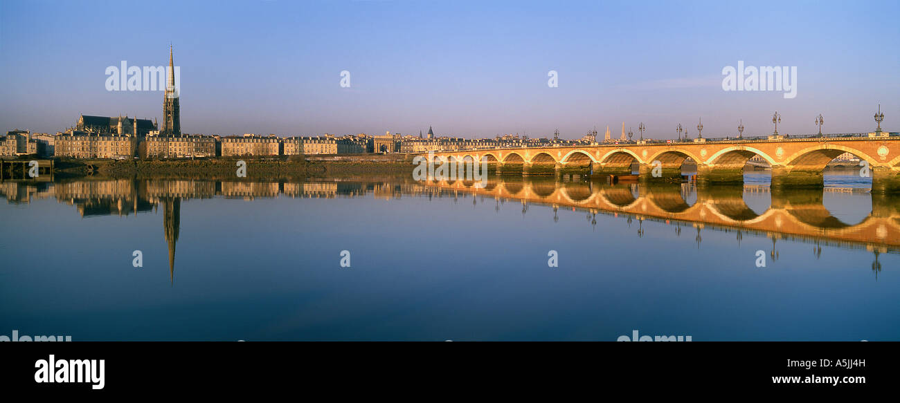 Bordeaux. Gironde, Aquitaine, Frankreich Stockfoto