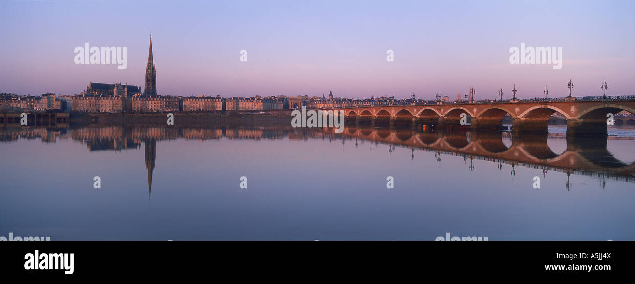 Bordeaux. Gironde, Aquitaine, Frankreich Stockfoto