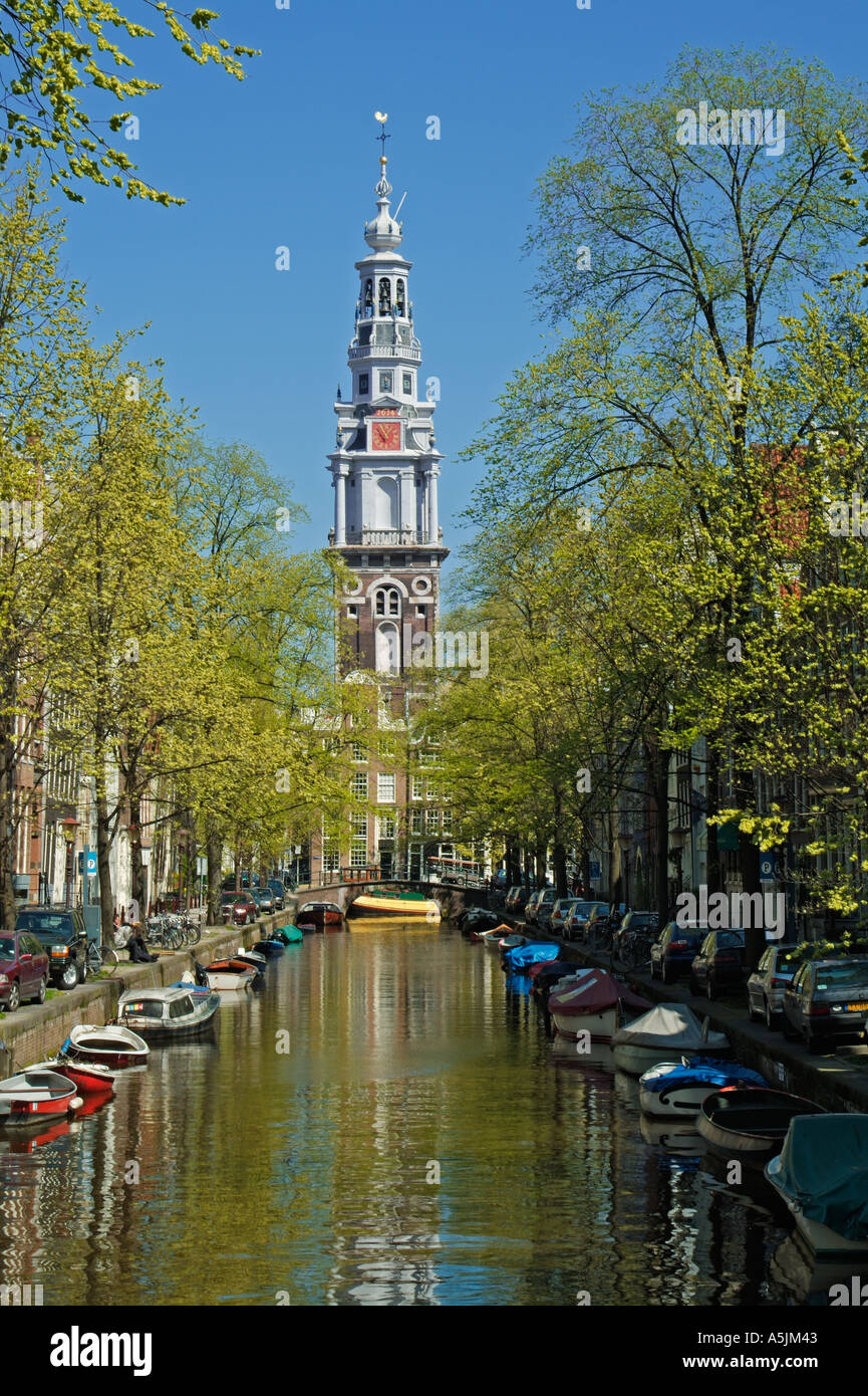 Zuiderkerke im Zentrum von Amsterdam ideal für Stadt sieht Niederlande Holland EU-Europa Stockfoto