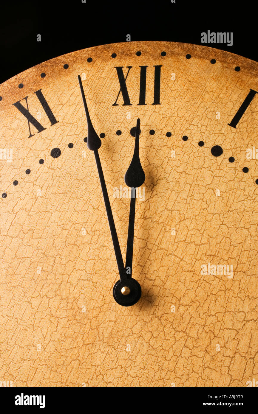 Getragene Uhr Stockfoto