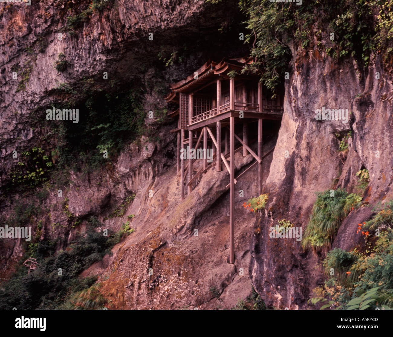 MISASA Cliff Tempel Tottori Präfektur Japan Stockfoto