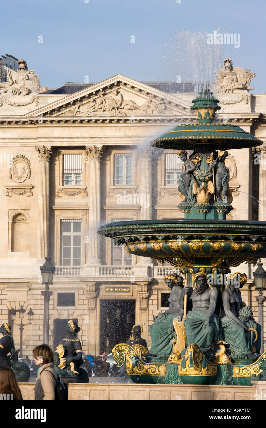 Place De La Concorde. Paris. Frankreich Stockfoto
