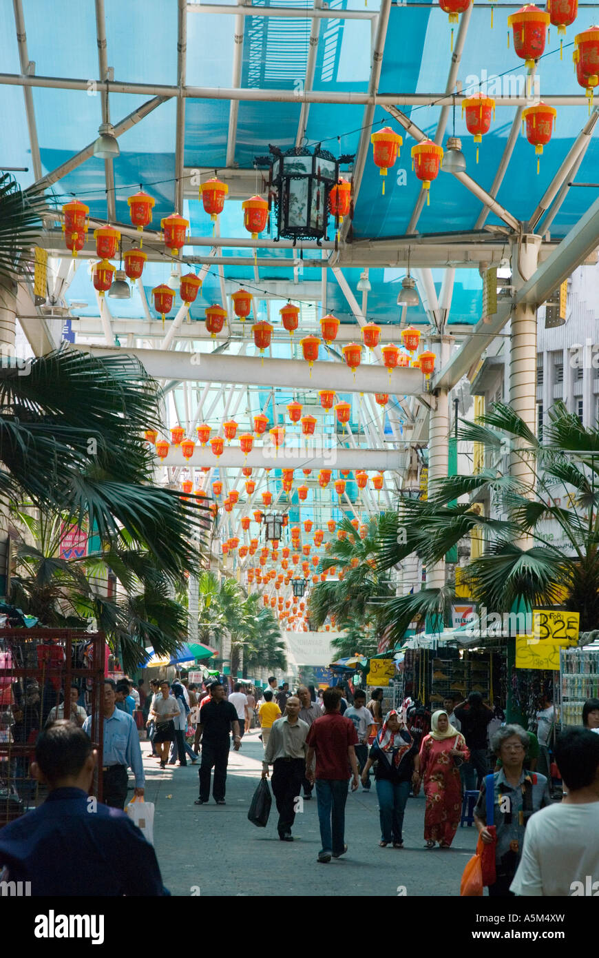Petaling Street Market Kuala Lumpur Malaysia Stockfoto