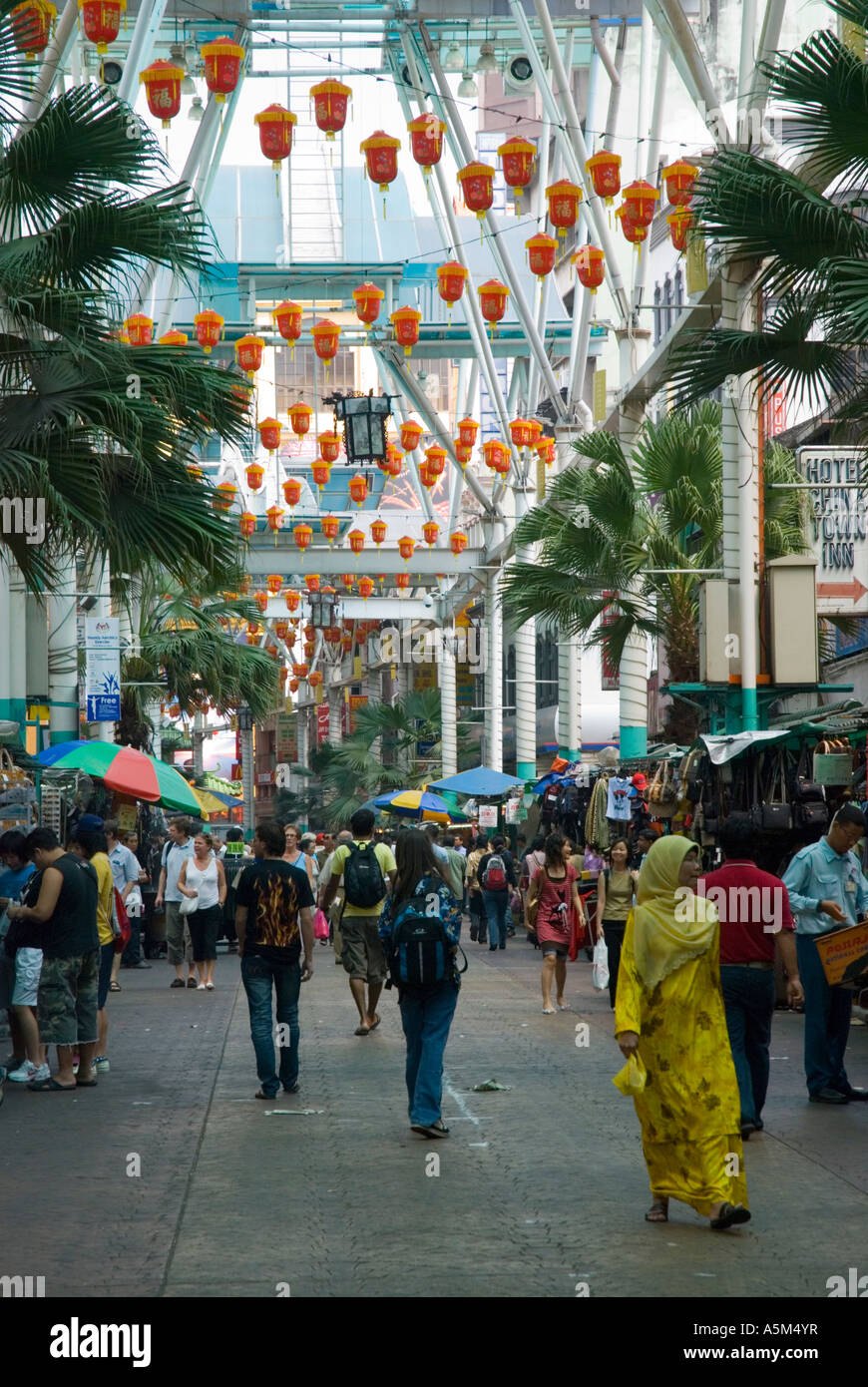 Petaling Street Market Kuala Lumpur Malaysia Stockfoto