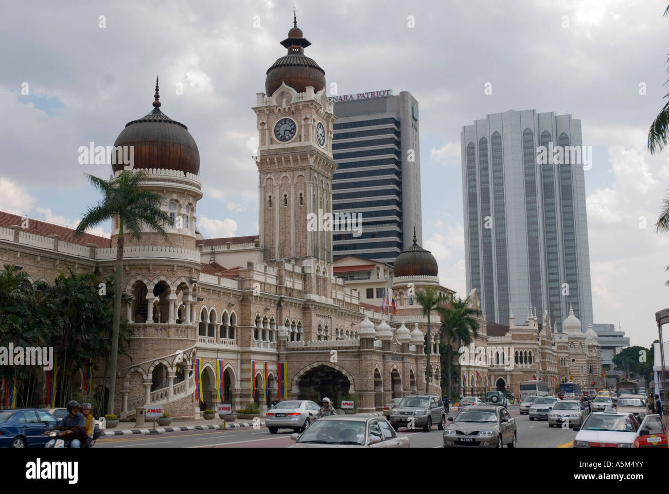 Der Sultan Abdul Samad Gebäude Kuala Lumpur Malaysia Stockfoto