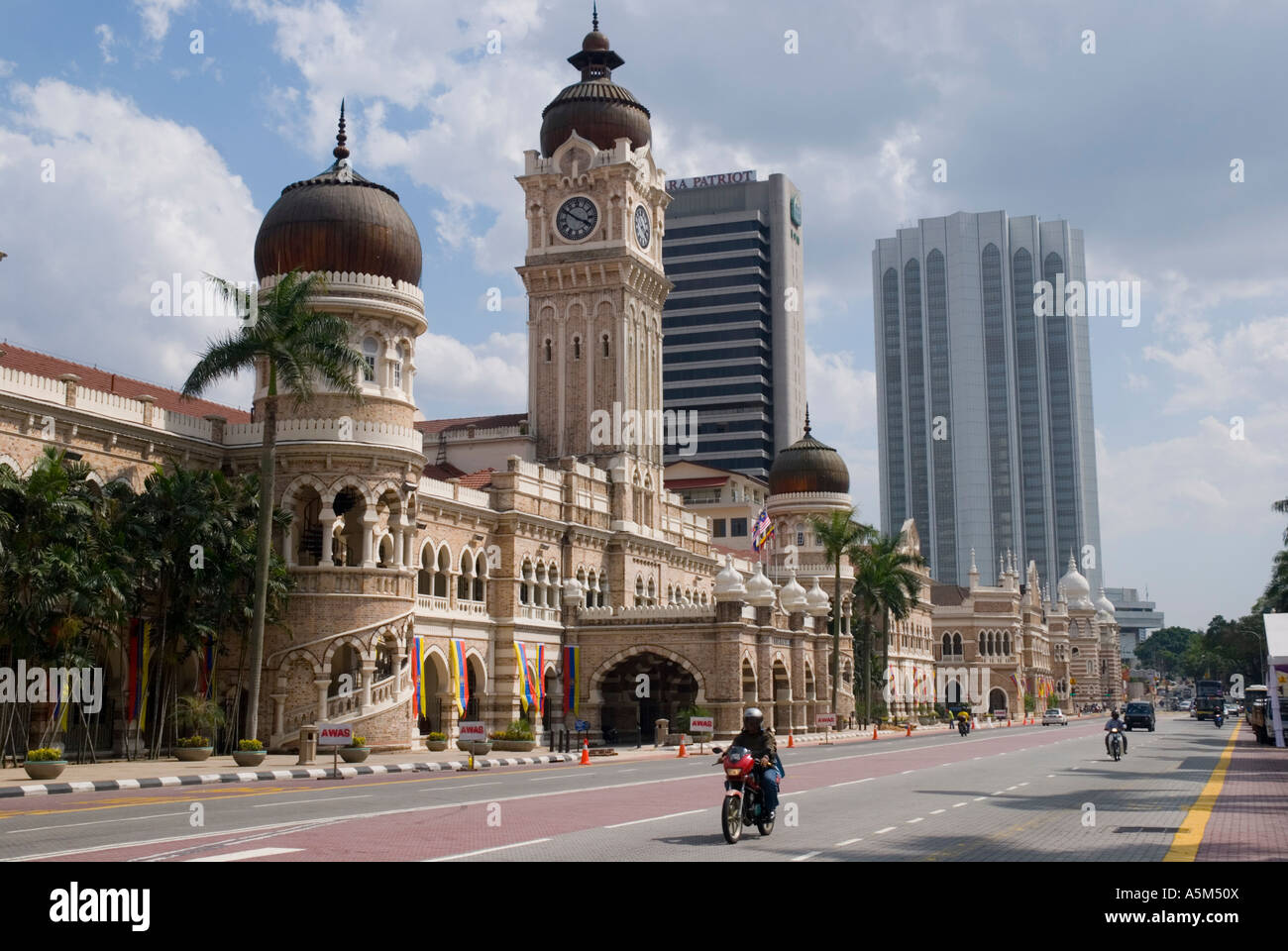 Der Sultan Abdul Samad Gebäude Kuala Lumpur Malaysia Stockfoto