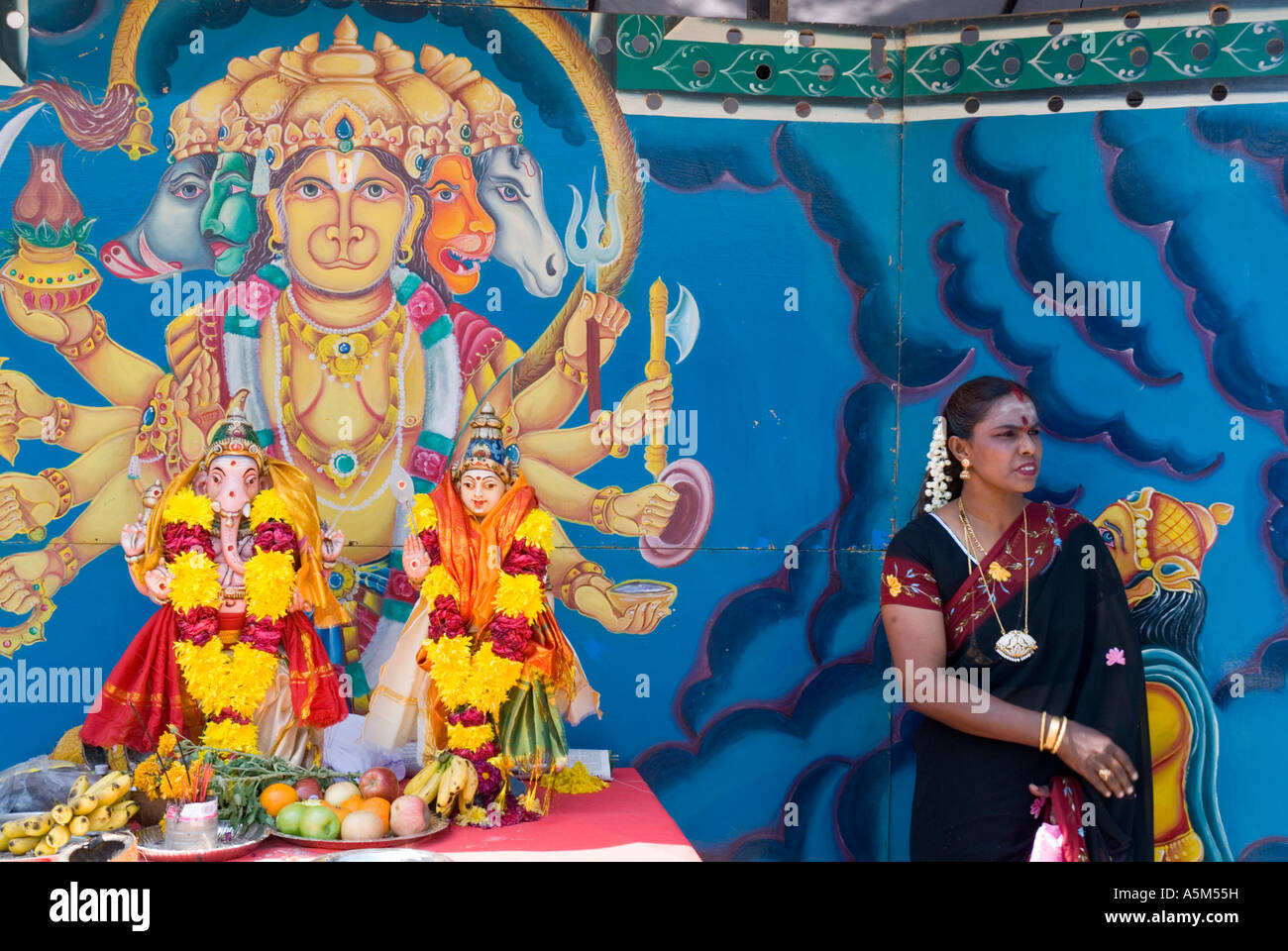Thaipusam in Georgetown Penang 1. Februar 2007 Stockfoto